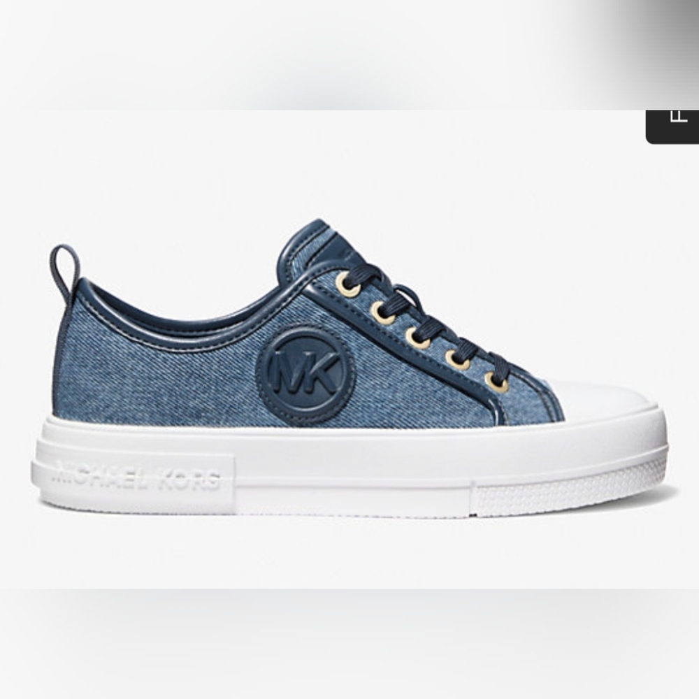 Michael Kors Denim Blue Sneakers